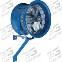 PATTERSON Mounted Fan: 18 in Blade Dia, 277V AC, 1/2 hp Motor HP, Post/Wall Mount, Non-Oscillating (MPN H18C-CW). Key specifications — Brand: PATTERSON; Voltage: 277V AC; Number of Speeds: 1; Fan Mounting Location: Post; Oscillation: Non-Oscillating.