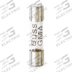 BUSSMANN Fuse: GMA Series, Fast-Acting, 100 mA, 250 V AC, 5 mm x 20 mm (MPN GMA-100-R). Key specifications — attr211187: BUSSMANN; attr1287207: GMA.