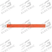 ID Wristband: No Legend, 10 in Overall Lg, 3/4 in Overall Wd, Tyvek®, Red, 500 PK (MPN T3-06). Key specifications — attr1126094: Red.