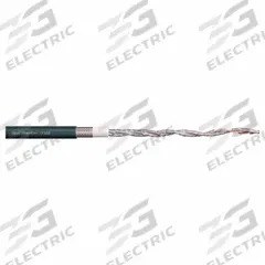 CHAINFLEX Data Cable: 24 AWG, 2 Conductors, Order by the Foot, PUR Jacket, 300 V (MPN CF112-02-02-02). Key specifications — attr1141190: Copper; attr1141193: Shielded Twisted Pair; attr1141160: 5 x OD; attr1141165: 8 x OD; attr1141168: No; attr1141174: 10 x OD; attr1141159: Oil and Grease Resistant; attr1141182: EAC TC RU C DE.ME77.B.01255.