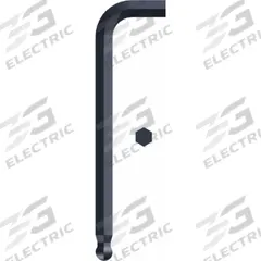 EKLIND Hex Key: 1 Ball Ends, 22 mm Tip Size, Metric, Long, Alloy Steel, Black Finish, L, 2 Tips (MPN 18644). Key specifications — attr1205521: EKLIND; attr1205526: Black Finish.