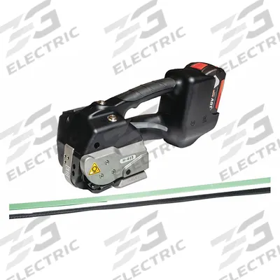 PAC STRAPPING PRODUCTS Strapping Tool: Fits 3/4 in Strap Wd, 18 V Battery Volt - Battery Combination Tools for Plastic Strapping