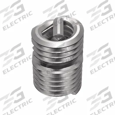 HELI-COIL Helical Insert: Tangless Tang Style, Screw-Locking, #10-32 Thread Size - Screw-Locking Tangless Helical Inserts