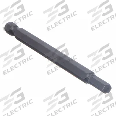APEX Power Bit: Power Bit, Imperial, Hex Head, Std, 6 in Overall Lg, Impact Rated - Hex Impact Bits