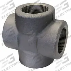 ANVIL Metal Pipe Cross: 2 1/2 in x 2 1/2 in x 2 1/2 in x 2 1/2 in, Steel, Class 3000, Cross (MPN 0361130800). Key specifications — (DO NOT SEND) Manufacturer Location: Globally Sourced.