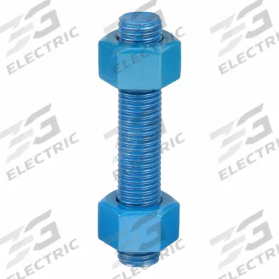 USA FASTENER Fully Threaded Stud: 7/8"-9 Thread Size, Steel, Grade B7, PTFE Coated, 5 in Lg - PTFE-Coated Fully-Threaded Rods & Studs