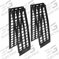 BLACK WIDOW Vehicle Loading & Repair Ramps: 1.5 ton Load Capacity, Arched Folding, Aluminum (MPN BW-9417-HD-2). Key specifications — For Vehicle Type: ATVs; Ramp Material: Aluminum; Adjustability: Arched Folding; Brand: BLACK WIDOW.