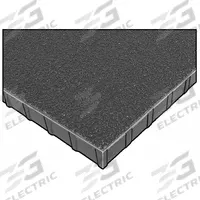 FIBERGRATE Fiberglass Molded Grating: Impact Resistant Grating, 4 ft x 4 ft Nominal Size (WxL) (MPN 260226.03). Key specifications — Brand: FIBERGRATE.