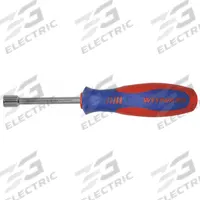 WESTWARD Hollow Round Shank Nut Driver: Straight, SAE, Without Magnetized Tip, Std, 1/4 in Tip Size (MPN 401L34). Key specifications — attr1214485: Round; attr1214505: WESTWARD.