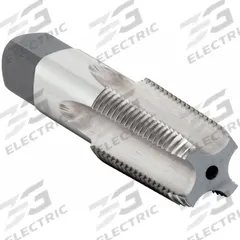 WIDIA GTD Pipe and Conduit Thread Tap: 3/8"-18 NPTF, H4, 4 Flute, Plug Chamfer, High Speed Steel (MPN 16220)