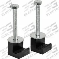 BUYERS PRODUCTS Mounting Kit: Mounting Bracket, Truck Boxes, Aluminum, Silver, 2 PK (MPN 1701052). Key specifications — Type: Mounting Bracket; Compatible with Product Type: Truck Boxes; Includes: (2) Aluminum J-Hook Blocks; Material: Aluminum; Color: Silver; Brand: BUYERS PRODUCTS.