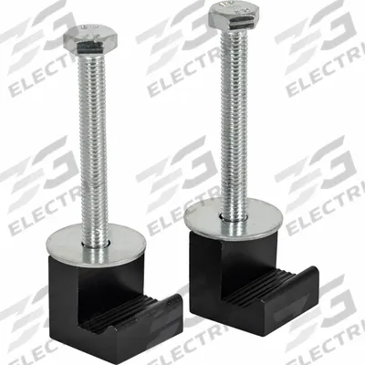 BUYERS PRODUCTS Mounting Kit: Mounting Bracket, Truck Boxes, Aluminum, Silver - Truck Box Mounting Hardware & U-Bolts