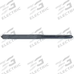 CHICAGO-LATROBE Straight Flute Tap: #6-32 UNC, H3 / 2B, 3 Flute, Plug Chamfer (MPN 330037)