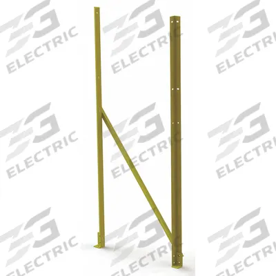TRI-ARC Platform Support Leg: 2.5 ft Overall Ht, 24 in Overall Wd - Leg Kits