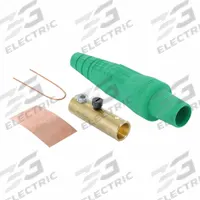 Single Pole Inline: Female, Green, 600V AC/600V DC, 300 A, Single Set Screw Termination, 16 Series (MPN 16D29-UG). Key specifications — Gender: Female; Series: 16; Brand: LEVITON.