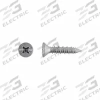 TAPCON Screw Anchor: 1 3/4 in Overall Lg, 3/16 in Dia, Stainless Steel, Phillips, Flat, 100 PK (MPN 3418907). Key specifications — Includes: Bit; Material Grade/Class: 410; Removable: Removable; System of Measurement: Inch; Tip Type: Drilling; Brand: TAPCON; Screw Anchor Type: Screw Anchor.
