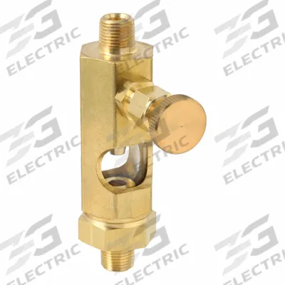 LDI INDUSTRIES Needle Valve: 1 Feeds, 1/8" Inlet Thread Size, NPTF, 1/8" Outlet Thread Size - Replacement Valves for Oilers