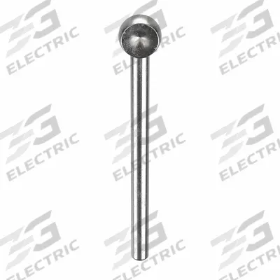 KEN FORGING Rod End Blank: Stainless Steel, Plain, 3/8 in Shank Dia - Stainless Steel Fixed Rod End Blanks