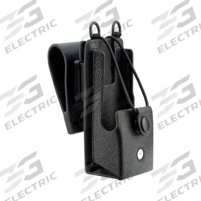 MOTOROLA Leather Case: Fits Motorola, For MOTOTRBO R2 Series, Hard Leather, Belt Loop/Cases - Motorola-Compatible Carrying Accessories