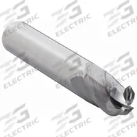 OSG Ball End Mill: Carbide, 4 Flute, 1/4" Mill Dia, 1/2" LOC, 2" OAL (MPN 414-2500-BN)