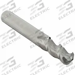 APPROVED VENDOR Ball End Mill: Carbide, 2 Flute, 3/8" Mill Dia, 1-1/8" LOC, 2-1/2" OAL (MPN 282-371135)