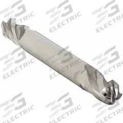 APPROVED VENDOR Ball End Mill: Carbide, Double End, 4 Flute, 1/2" Mill Dia, 5/8" LOC, 3" OAL (MPN 242-001120)