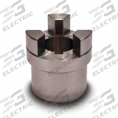 BOSTON GEAR Shaft Coupler Body: FC25 Coupling Size, 2 1/2 in Outside Dia, Inch - High-Torque Straight Jaw Coupling Hubs