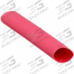 3M Heat Shrink Tubing: 0.75 in I.D. Before Shrinking, 0.25 in I.D. After Shrinking, 6 in Lg, 10 PK (MPN EPS300-3/4-6"-RED-10-10 PC PKS). Key specifications — Color: Red; Brand: 3M.