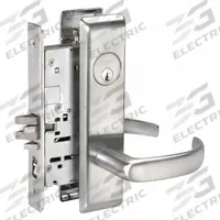 ASSA ABLOY ACCENTRA Door Lockset: Office Lever Locksets, Chrome, ADA Compliant, LFIC (MPN PBCN8807FL x 626 x YMS). Key specifications — attr1024149: Not Ligature-Resistant; attr1011488: ASSA ABLOY ACCENTRA; attr1024446: F04; attr1011524: No Message; attr1011506: Pacific Beach; attr1011485: Yes; attr1059461: Satin Chromium-Plated.