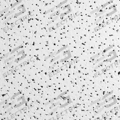ARMSTRONG Ceiling Tile: 1810, Fine Fissured, 24 in x 24 in, Square Lay-In, 15/16 in Grid Size - Sag- & Mold-Resistant Tiles for High Humidity