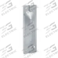 ROCKWOOD Door Latch Guard: 11 in Lg, 3 1/8 in Wd, Stainless Steel (MPN 320.32D). Key specifications — Brand: ROCKWOOD.