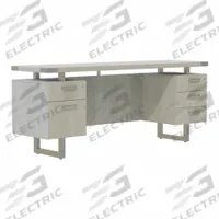 MIRELLA Credenza: Silver, 72 in Overall Wd, 20 in Overall Dp, White Ash (MPN MRCBF7220WAH). Key specifications — Color: Silver; Desktop Color: White Ash; Material: Steel.