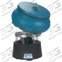 RAYTECH Vibratory Tumbler: 0.75 cu ft Capacity, Discharge Port/Drain/Tilting Plate Included (MPN 23-042). Key specifications — Tumbler Operation: Wet/Dry; Bowl Amplitude: Adjustable; Brand: RAYTECH; Tumbler Design: Tilting Plate.