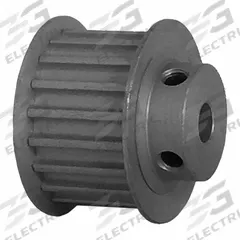 DAYTON Timing Pulley: Curvilinear, Fixed, For 15 mm Belt Wd, 19 Teeth, 5 mm Pitch, Aluminum (MPN 19-5M15-6FA3). Key specifications — Brand: DAYTON; Finish: Clear Anodized; For Belt Series: Powerhouse®.