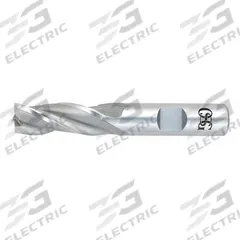 OSG Square End Mill: Cobalt, 3 Flute, 1-1/4" Mill Dia, 2" LOC, 4-1/2" OAL (MPN 5315300)