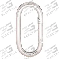 LUCKY LINE PRODUCTS Interlocking Snap: 1 Snaps, 400 lb Working Load Limit, Solid Gate, Steel (MPN 4GGL8). Key specifications — Application Restrictions: Not For Lifting; Brand: LUCKY LINE PRODUCTS; Opening Type: Solid Gate.