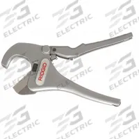 RIDGID Pipe & Tubing Cutter: 1/2 in – 1 5/8 in OD Cutting Capacity, Ratcheting Shear, 23498. Key specifications — attr327812: 23498; attr327818: PVC; attr327815: RIDGID.