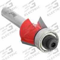 FREUD Chamfer Profile Router Bit: Fractional Inch, Carbide, 23/32 in Cutter Dia., 1/2 in Lg of Cut (MPN 40-100). Key specifications — attr325197: FREUD.