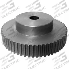DAYTON Timing Pulley: Curvilinear, Fixed, For 6 mm Belt Wd, 30 Teeth, 3 mm Pitch, Aluminum (MPN 30-3M06-6A3). Key specifications — Brand: DAYTON; Finish: Clear Anodized; For Belt Series: Powerhouse®.