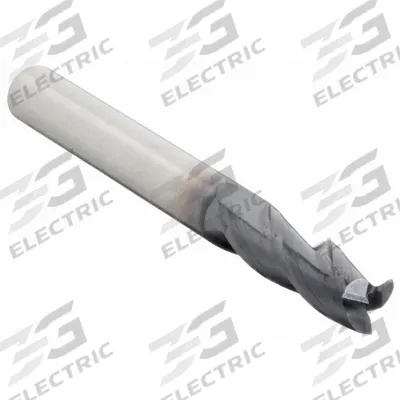 WIDIA HANITA Square End Mill: Carbide, TiAlN Coated, 3 Flute, 3/16" Mill Dia, 5/16" LOC - General Purpose Carbide Square End Mills