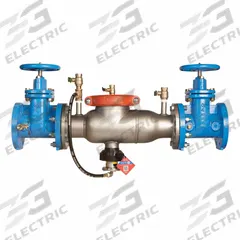 WATTS Reduced Pressure Zone Assembly: 994, Std Configuration, Stainless Steel, 2 1/2 in Pipe Size (MPN 994-NRS). Key specifications — Shut-Off Valve Type: NRS Gate Valve; Connection Type: Flange.