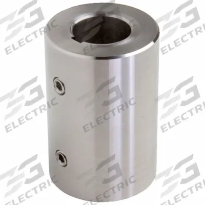 CLIMAX METAL PRODUCTS Rigid Shaft Coupling: 2 in Bore Dia 1, 2 in Bore Dia 2, Round Keyed - Set Screw Rigid Shaft Couplings
