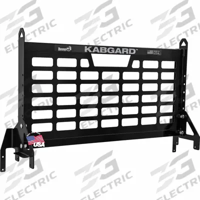 BUYERS PRODUCTS Truck Cab Protectors: 49 in Overall Wd, 27 in Overall Ht, Steel