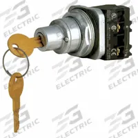 SIEMENS Selector Switch: 2 Position, 30 mm Panel Mounting Size, 1NO, Series 52SC (MPN 52SC6AFK1). Key specifications — Manufacturer Part Number: 52SC6AFK1; Brand: SIEMENS; Switch Action: Maintained/Maintained; Contact Form: 1NO; Key Removal Position: Left.