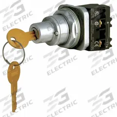 SIEMENS Selector Switch: 2 Position, 30 mm Panel Mounting Size, 1NO, Series 52SC (MPN 52SC6AFK1). Key specifications — Manufacturer Part Number: 52SC6AFK1; Brand: SIEMENS; Switch Action: Maintained/Maintained; Contact Form: 1NO; Key Removal Position: Left.