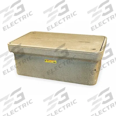 QUAZITE Underground Enclosure Assembly: 28 1/2 in x 15 1/2 in x 10 in Usable Int. - Underground Electrical Enclosures