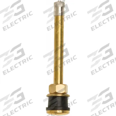 HALTEC Truck/Bus Tire Valve: Tire Valve, Clamp-In, 180° Valve Stem Angle, Straight - Tire Valve Stems