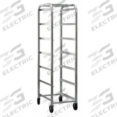 NEW AGE Bin Cart: 300 lb Max Load Capacity, 6 Bins, 16 in Compatible Bin Dp, 25 in Compatible Bin Lg (MPN 6263). Key specifications — Brand: NEW AGE; NSF Certified: Yes.