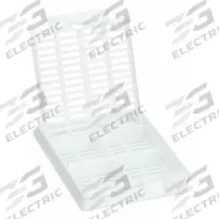 APPROVED VENDOR Embedding Cassette: White, Polyoxymethylene, 1.63 in Overall Lg, 1.11 in Overall Wd (MPN 21RK96). Key specifications — Color: White; Material: Polyoxymethylene; Brand: APPROVED VENDOR; Product Type: Embedding Cassette.