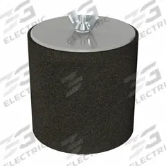SOLBERG Filter Silencer: 1 1/4 in Inlet Size, 60 scfm, 6.5 in Overall Ht, 4.5 in Outside Dia, Paper (MPN FT-18P-125). Key specifications — attr60071: FT-18P-125; attr60074: SOLBERG.